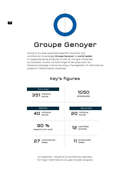 1 A leading worldwide position in piping project ... - Groupe Genoyer