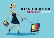 Miptv 2011 - Screen Australia