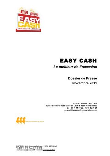 EASY CASH - SBS.com Franchise