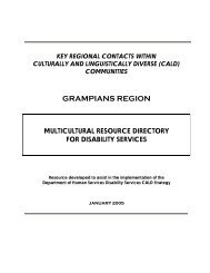 Grampians Region Multicultural Resources Directory (PDF 539.7 KB