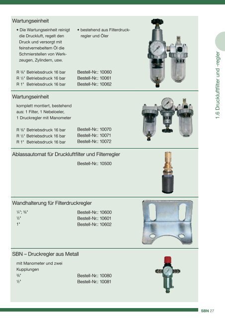 Elektromaschinen – Druckluftanlagen - SBN Neuenkirchen