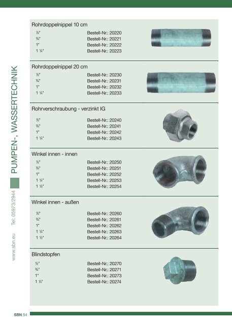 Elektromaschinen – Druckluftanlagen - SBN Neuenkirchen