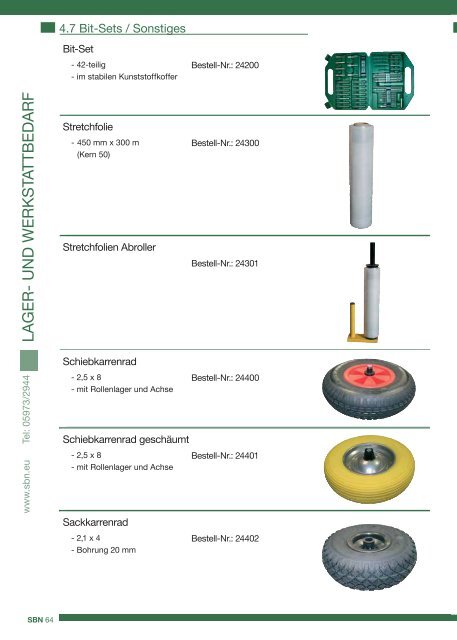 Elektromaschinen – Druckluftanlagen - SBN Neuenkirchen