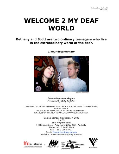 WELCOME 2 MY DEAF WORLD 360 Degree Films