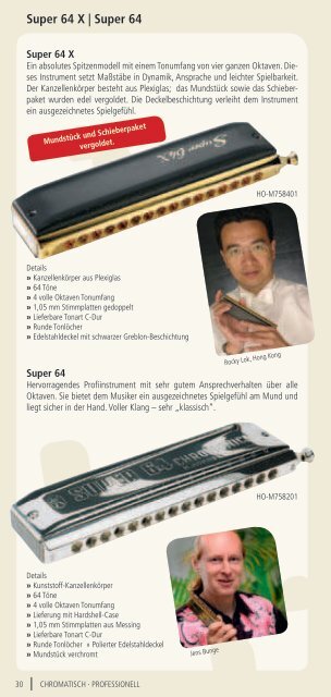 POCKET GUIDE - Hohner