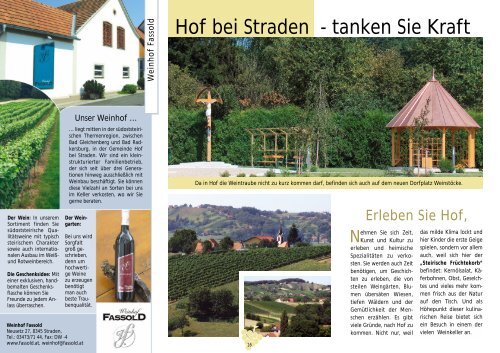 Das Weinblüten- und Kellergasslfest - Region Bad Radkersburg