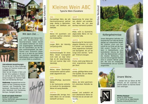 Das Weinblüten- und Kellergasslfest - Region Bad Radkersburg