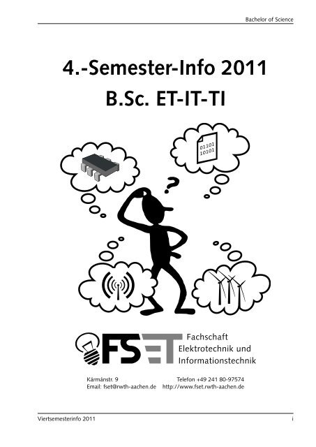 Infoheft Download - FSET - RWTH Aachen University