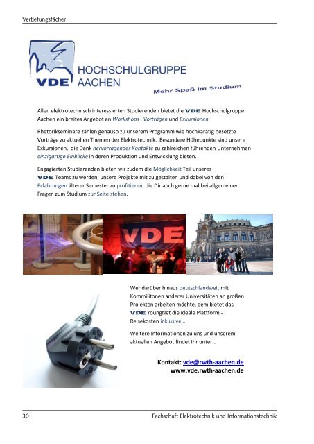 Infoheft Download - FSET - RWTH Aachen University