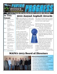 December 2012 - Minnesota Asphalt Pavement Association's