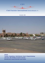 CFI Bulletin- December 2003 - Club Fournier International - scram!