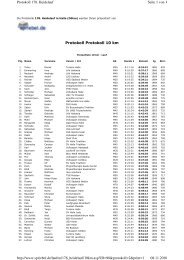 Protokoll Protokoll 10 km Seite 1 von 4 Protokoll 178. Heidelauf ...