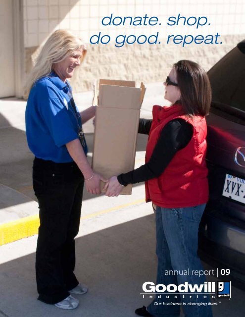 donate. shop. do good. repeat. - Goodwill