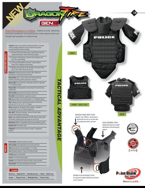 Point Blank Enterprises Product Guide 2012 - Point Blank Body ...