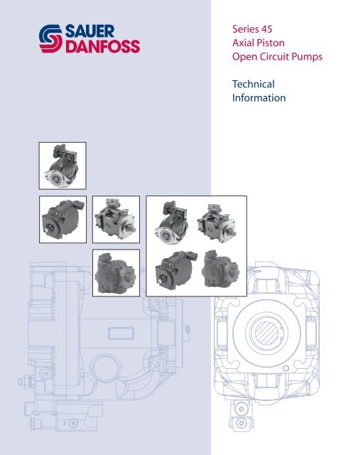 Sauer-Danfoss series S45 axial piston open circuit