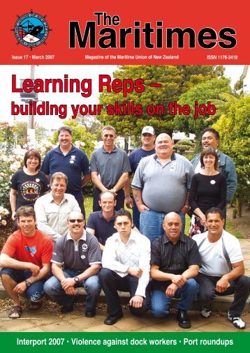 Maritimes magazine, March 2007 - Maritime Union of New Zealand