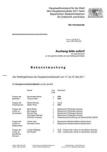 Aushang bitte sofort! - Gewerkschaft Erziehung und Wissenschaft