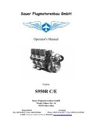 Manual Engine S950R - sauer-motorenbau