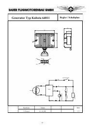 Generator-Anschlussplan - sauer-motorenbau