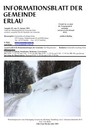 Januar - Gemeinde Erlau