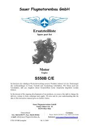 ETK S550B komplett - sauer-motorenbau