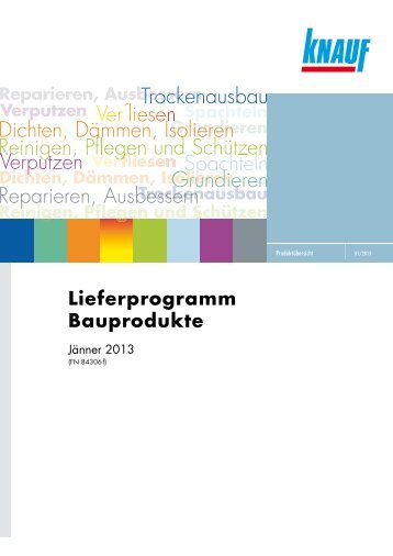 Knauf_Bauprodukte_Lieferprogramm_Jaenner2013