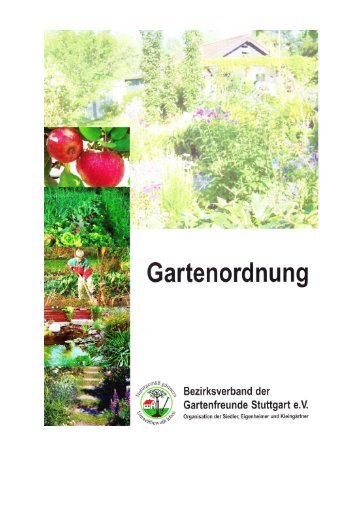 Gartenordnung des Kleingärtnervereins Fasanengarten e.V.