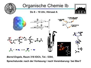 Organische Chemie Ib - Institut für Organische Chemie