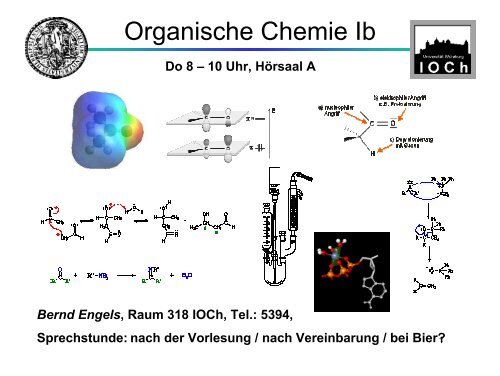 Kekulé Institut Für Organische Chemie Und Biochemie Organische Chemie Ib - Institut für Organische Chemie