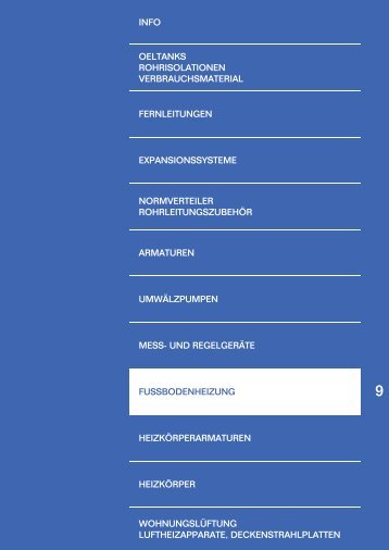Katalog Wärmeverteilung - Buderus Heiztechnik AG