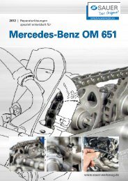 Mercedes-Benz OM 651 - SAUER-Werkzeug