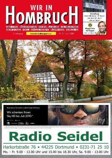 Radio Seidel - Dortmunder & Schwerter Stadtmagazine