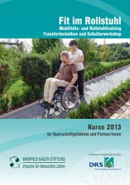 diesem Flyer - Deutscher Rollstuhl-Sportverband