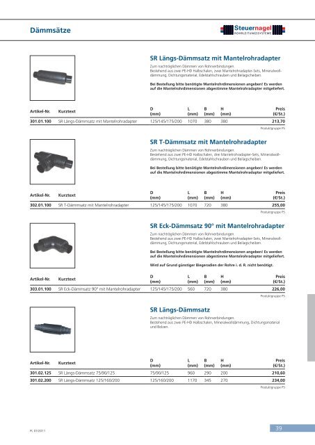 Preisliste als PDF - Steuernagel Handelsgesellschaft mbH