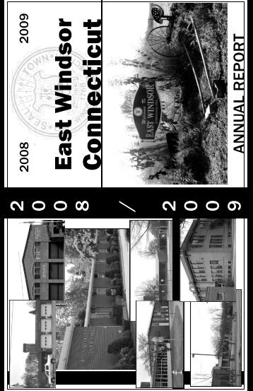 2008-2009 Report - Town of East Windsor
