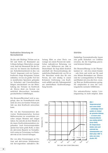 Broschüre "Kernfusion" - KIT - PL FUSION