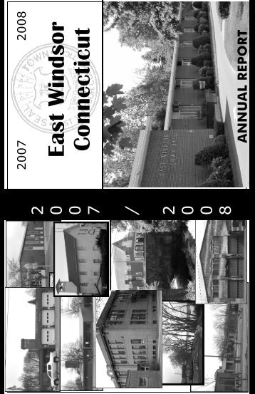 East Windsor Annual Report 2007-2008 - Town of East Windsor