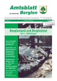 106011 Amtsblatt Berglen - Gemeinde Käbschütztal