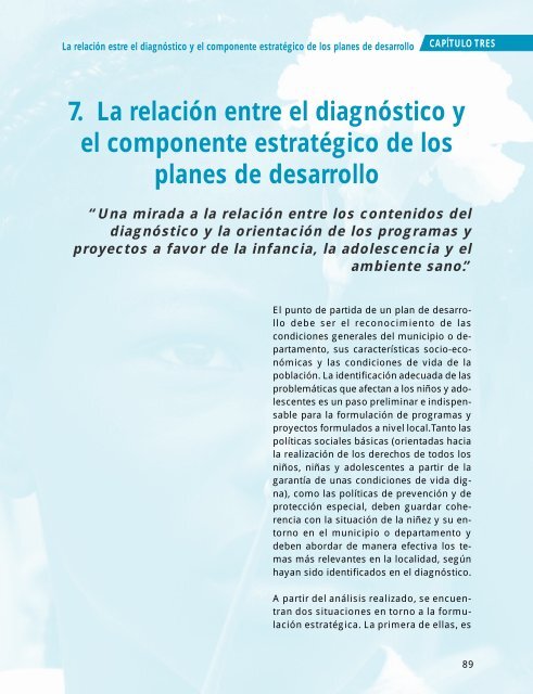 La infancia, la adolescencia y el ambiente sano - Procuraduría ...