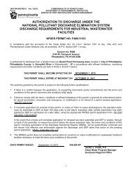 authorization to discharge under the national pollutant discharge ...