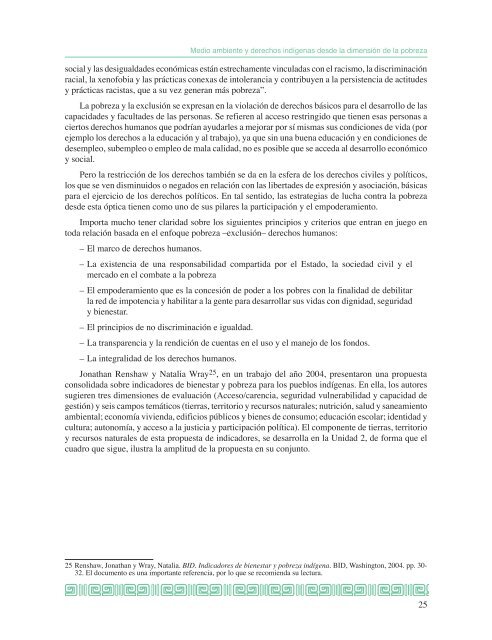 Indigenas-pobreza y medio ambiente - Instituto Interamericano De ...