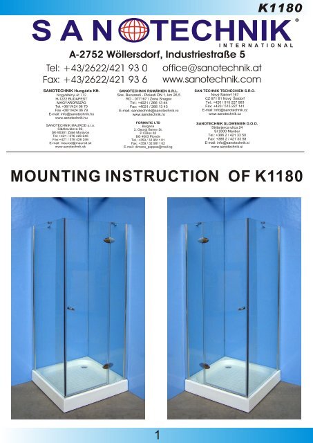 K1180 instruction.cdr - Sanotechnik