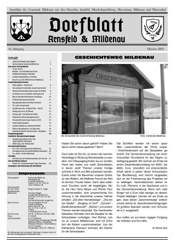 Dorfblatt Oktober 2005.indd - Mildenau