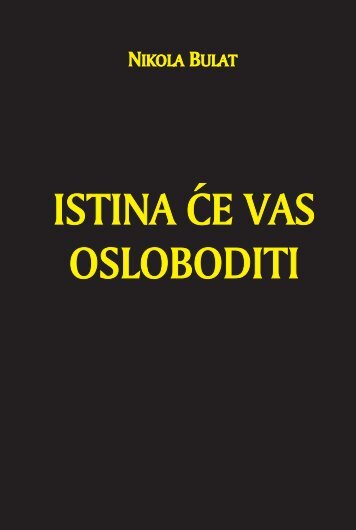 Nikola Bulat: Istina će vas osloboditi - Biskupije Mostar-Duvno i ...