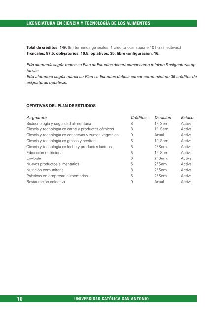 Guía Docente - Universidad Católica San Antonio de Murcia