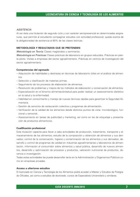 Guía Docente - Universidad Católica San Antonio de Murcia