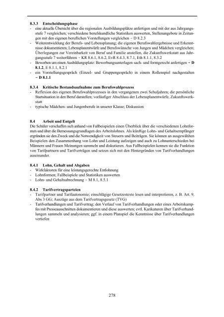 Lehrplan für die bayerische Hauptschule - Didaktik der Informatik