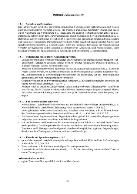 Lehrplan für die bayerische Hauptschule - Didaktik der Informatik