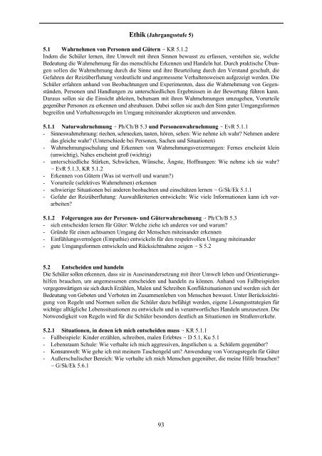 Lehrplan für die bayerische Hauptschule - Didaktik der Informatik