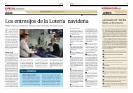 Los entresijos de la Lotería navideña